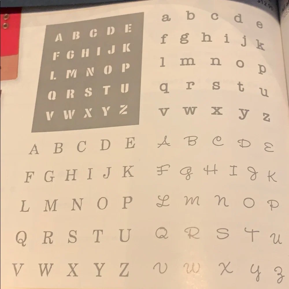 🎭 3/$25 - Stampin Up! Alphabits stamp set